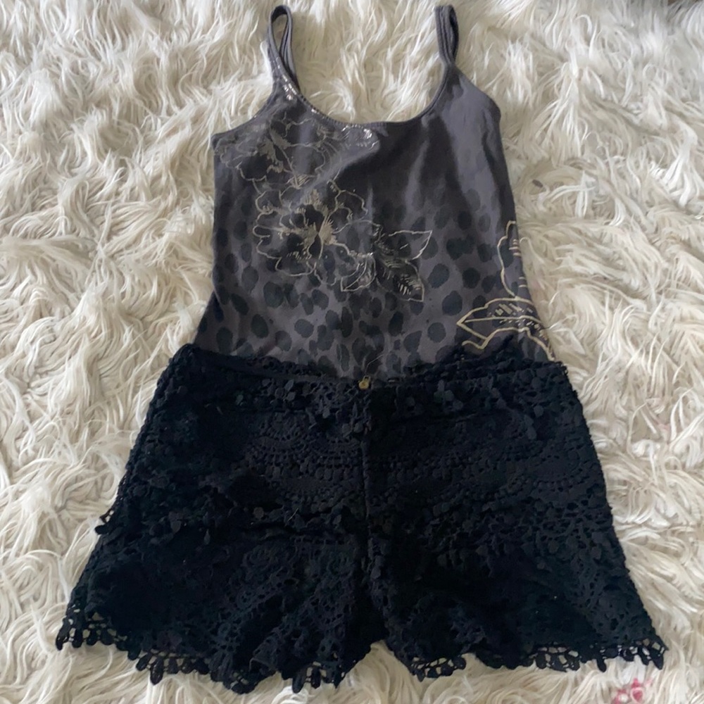 Lace shorts size small